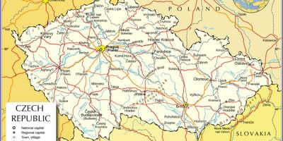 Republiky československé mapě