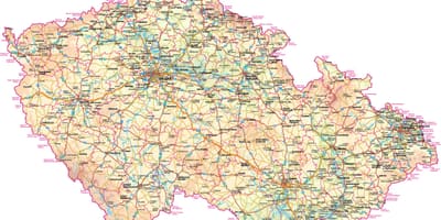 Mapa CZ
